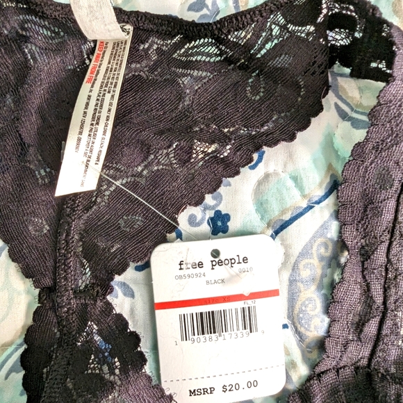 NWT Free People Bralette Size XS - Picture 2 of 3
